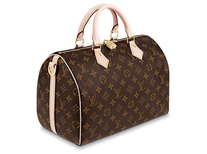 Louis Vuitton Speedy Monogram Bandouliere 30 Braun - vista 2