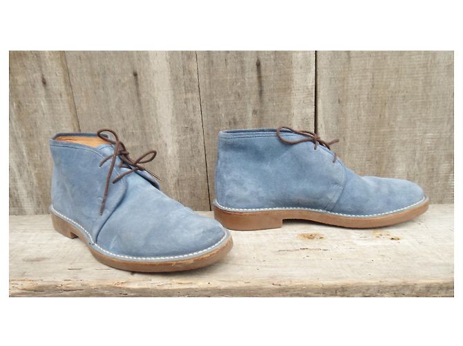 Wüstenstiefel Gucci p41 Hellblau - vista 5