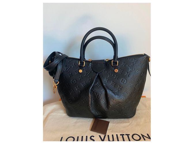 Louis Vuitton Mazarine MM Empreinte Blu - vista 3