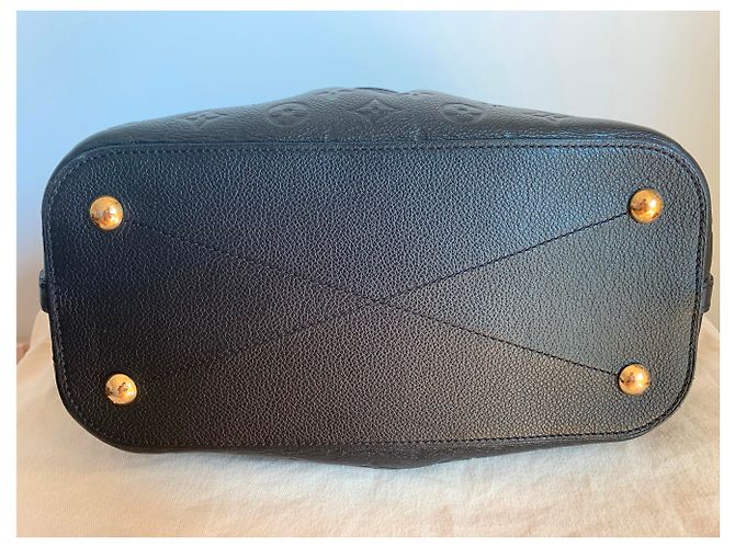 Louis Vuitton Mazarine MM Empreinte Blu - vista 4