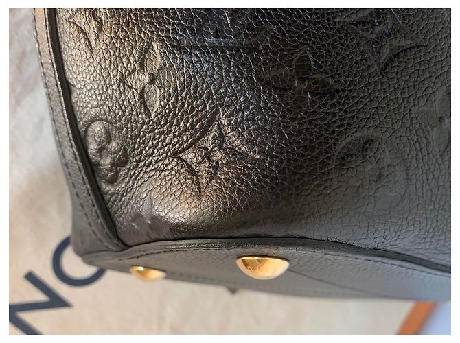 Louis Vuitton Mazarine MM Empreinte Blu - vista 6
