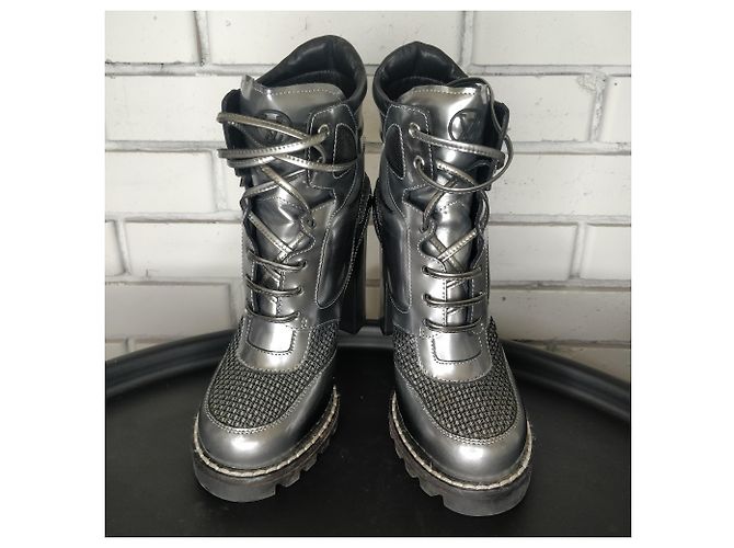 Louis Vuitton Stivaletti Digital Gate Metallico - vista 4