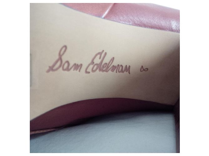 Sam Edelman Leather Thigh High Boots in Rusty Red. never worn. - view 6