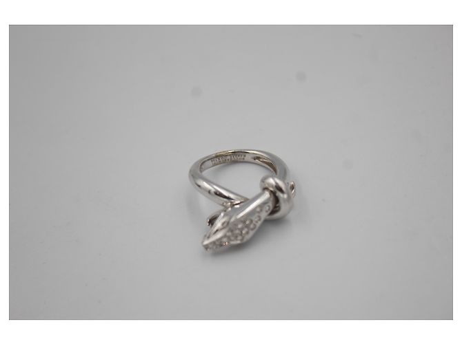Anello Boucheron Trouble in oro bianco e diamanti Argento - vista 5