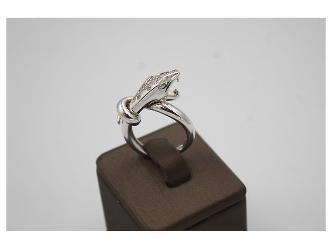 Anello Boucheron Trouble in oro bianco e diamanti Argento - vista 6