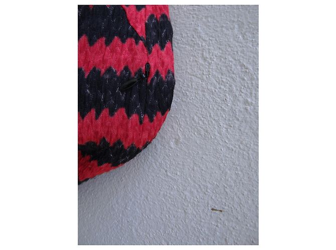 Abito Marni in seta e viscosa nero rosso - vista 5
