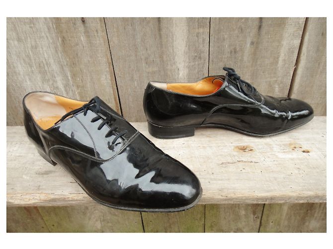 derby verniciati Unic Joseph Fenestrier p 46 Nero - vista 3