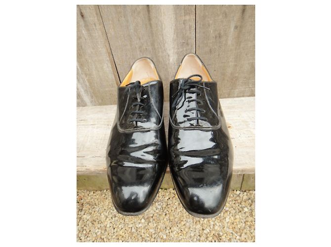 derby verniciati Unic Joseph Fenestrier p 46 Nero - vista 4