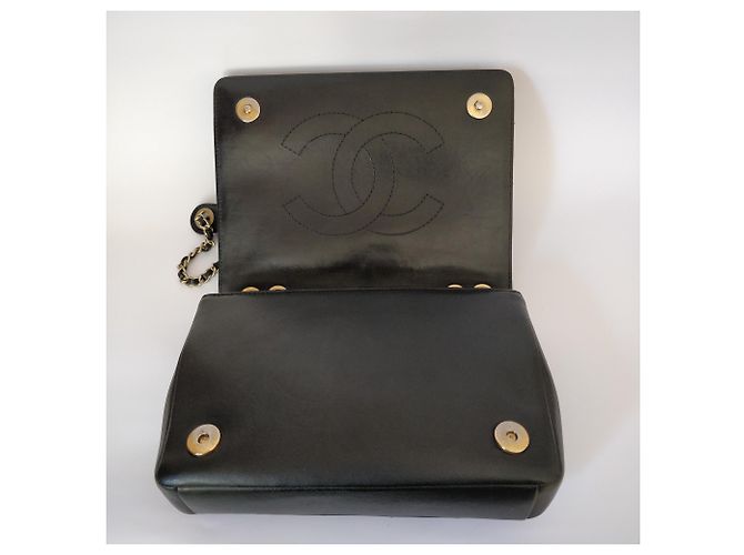 Chanel Schwarze Umhängetasche - Ansicht 8