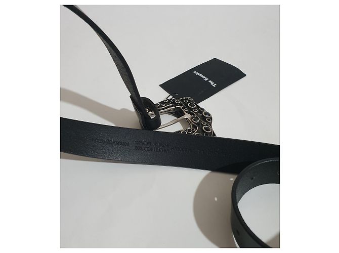 The Kooples Ledergürtel Schwarz Größe S - Ansicht 3