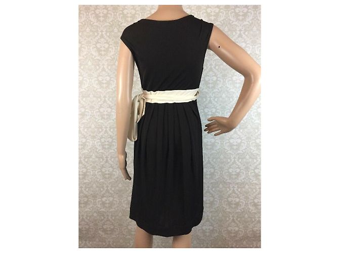 Diane Von Furstenberg DvF Dora abito avvolgente vintage Marrone Crudo - vista 3