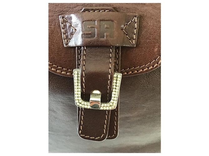 Borsa tote Sonia Rykiel Marrone scuro - vista 5