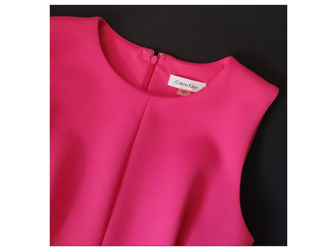 Calvin Klein Kleid in Rosa aus Polyester Pink - Ansicht 3