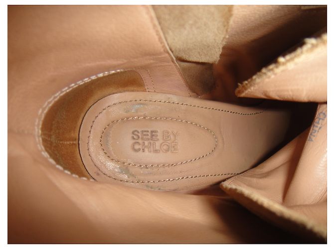 botas bajas See By Chloé p 38 Beige - view 2