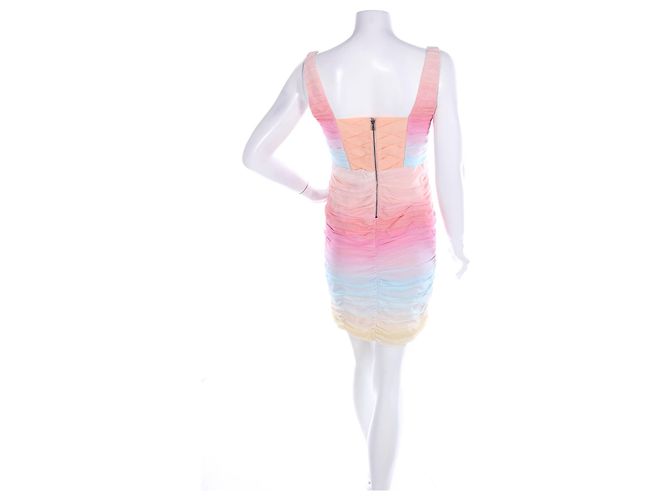 Alice + Olivia Seidenkleid Mehrfarbig Größe M Mehrfarben - Ansicht 2