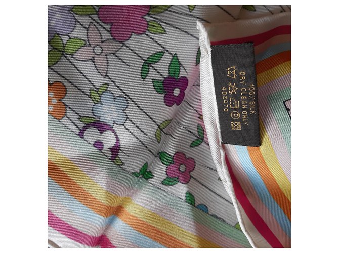 Louis Vuitton Foulard in seta Multicolore - vista 3