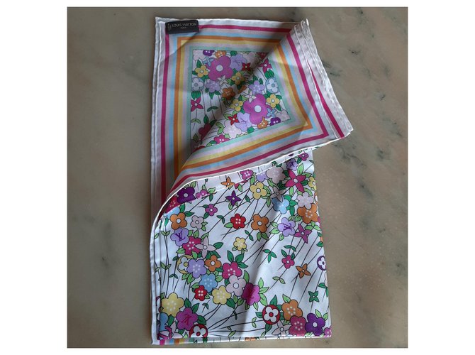 Louis Vuitton Foulard in seta Multicolore - vista 4