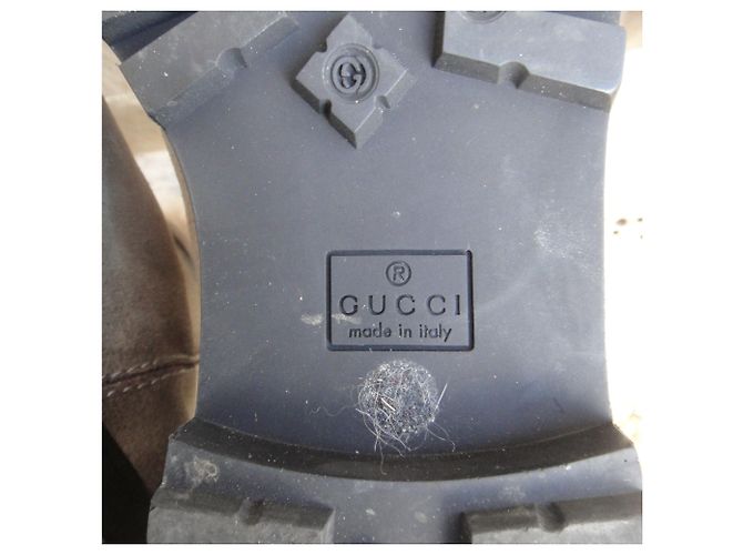 Botas peludas talla Gucci 40,5 Beige - vista 8