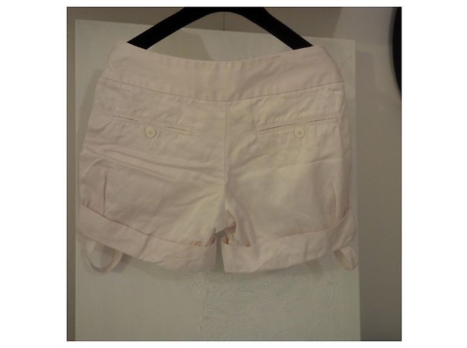 Diesel-Shorts mit Ladedetails. Perlbeige Farbe. - Ansicht 6