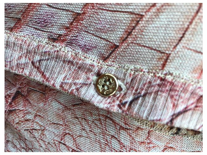 Roberto Cavalli Strickjacke aus Baumwolle Rosa Pink - Ansicht 2