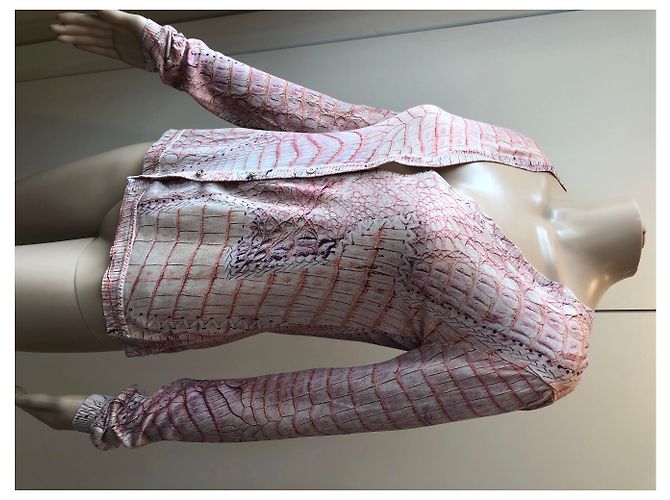 Roberto Cavalli Strickjacke aus Baumwolle Rosa Pink - Ansicht 5
