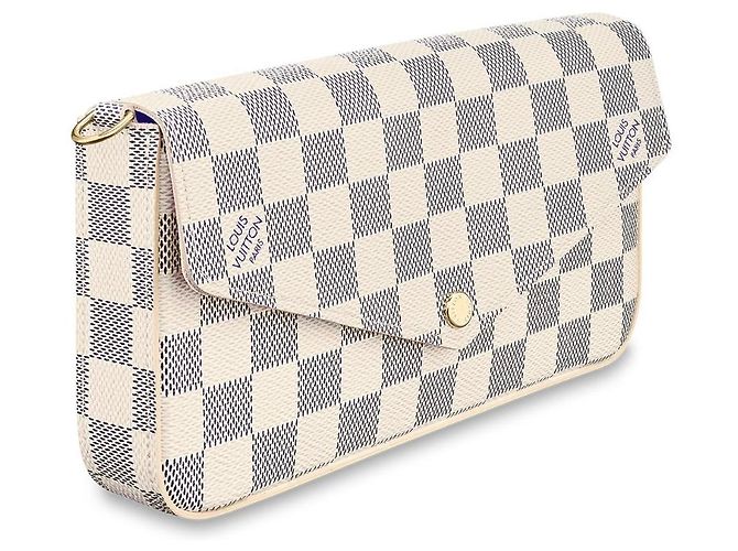 Louis Vuitton Pochette Felicie nuova Beige - vista 2