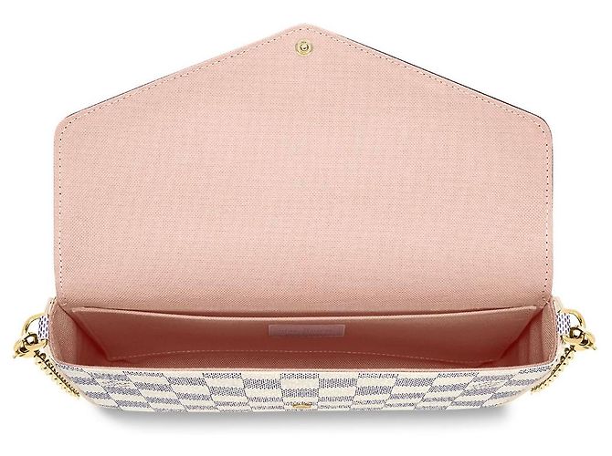 Louis Vuitton Pochette Felicie nuova Beige - vista 3