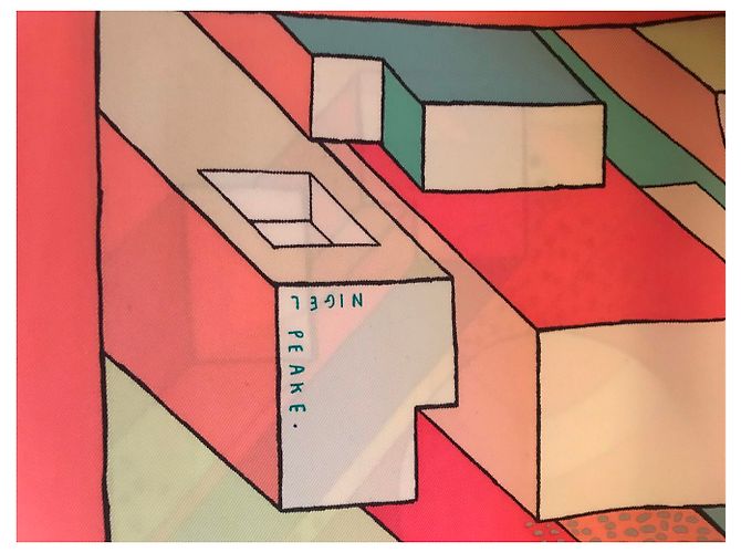 Hermès Hermes Square 90 cm An einem Sommertag Pink - Ansicht 6
