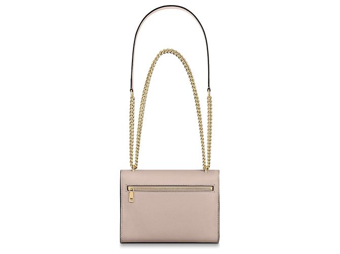 Louis Vuitton Mylockme Ledertasche Beige - Ansicht 4