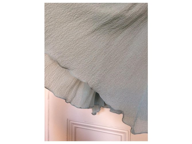 Abito in seta blu Chloé - vista 3