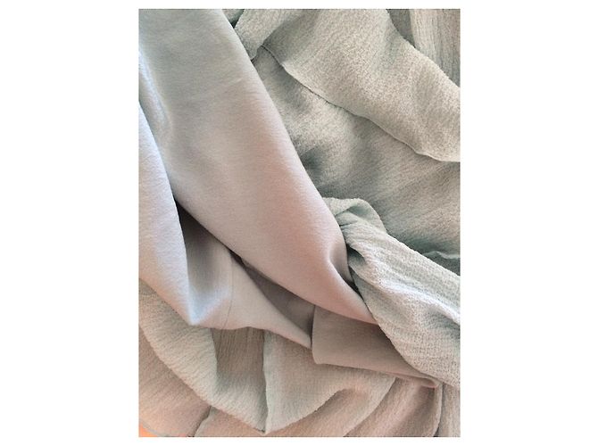 Abito in seta blu Chloé - vista 8