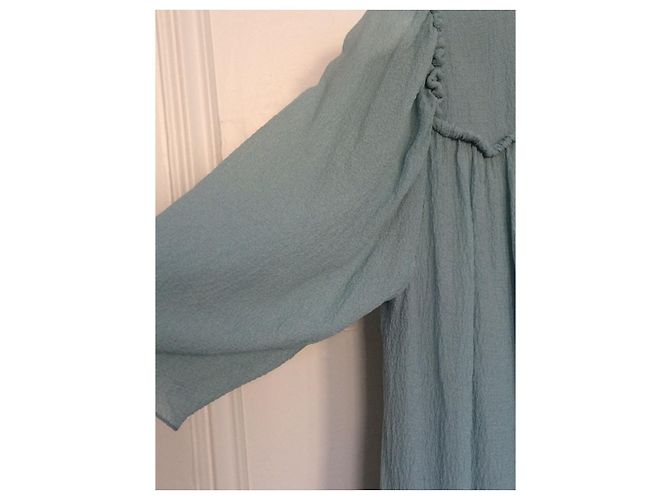 Abito in seta blu Chloé - vista 9
