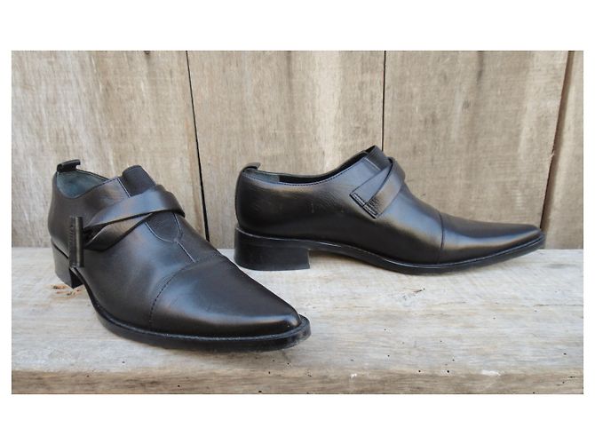Mocassini Kenzo in pelle nera 36 Nero - vista 2