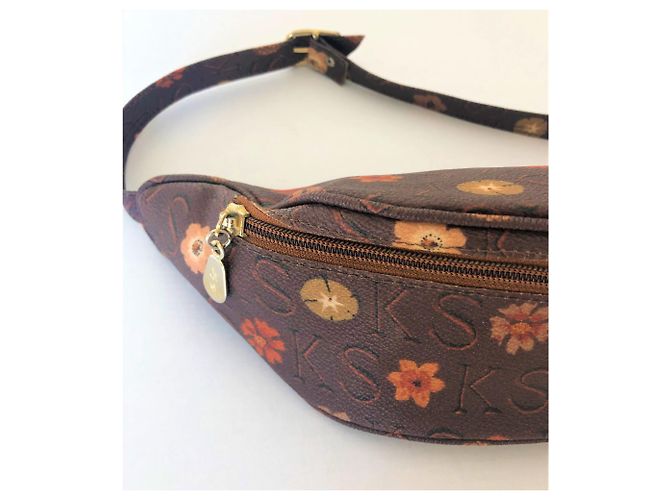 BORSA IN VITA VINTAGE KEN SCOTT Marrone Multicolore - vista 3