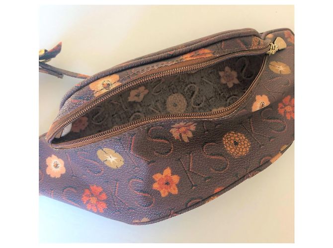 BORSA IN VITA VINTAGE KEN SCOTT Marrone Multicolore - vista 4
