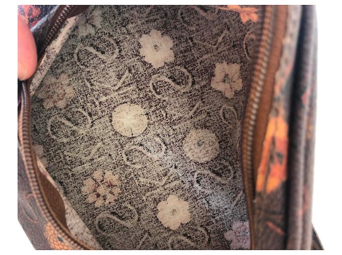 BORSA IN VITA VINTAGE KEN SCOTT Marrone Multicolore - vista 7