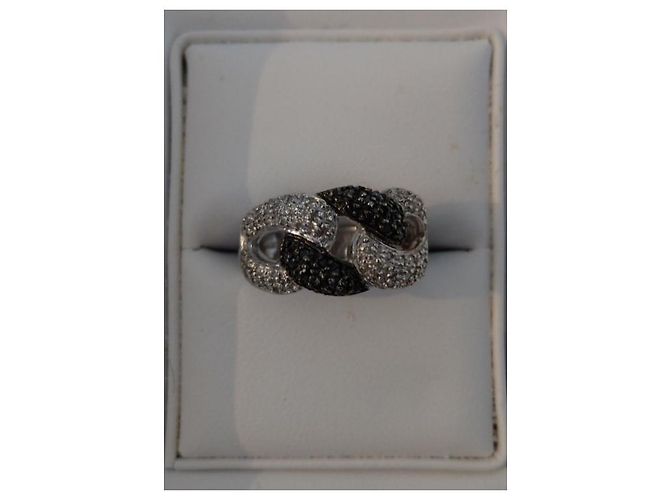 Autre Marque ANELLO NODI IN ORO BIANCO E DIAMANTI - vista 3