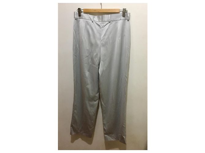 Pantalón gris plata Escada - vista 2