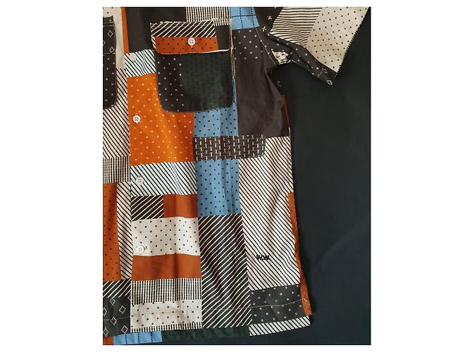 Camicia Wood Wood in cotone Multicolore - vista 3