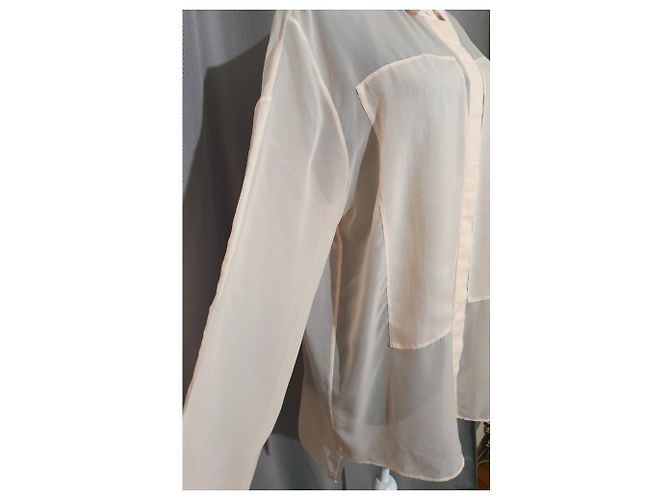 Camisa Cos de viscosa beige - vista 2