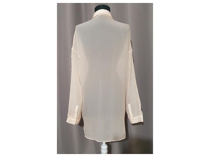 Camisa Cos de viscosa beige - vista 3
