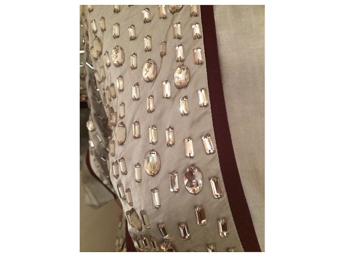 Vestido Abrigo Antonio Marras Gris Burdeos - vista 2