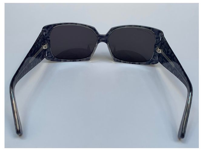 Louis Vuitton Gafas de sol marquesa gris leopardo - vista 2