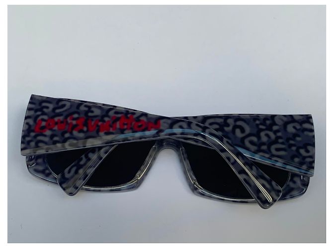 Louis Vuitton Gafas de sol marquesa gris leopardo - vista 7