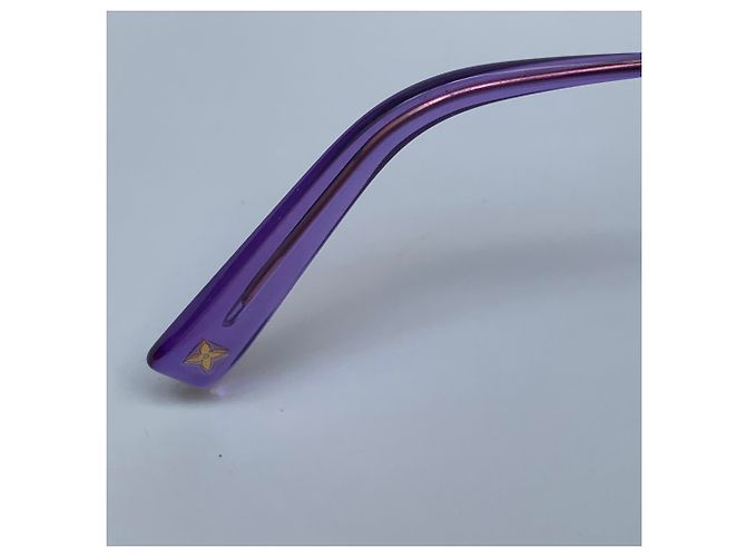 Louis Vuitton Occhiali da sole Desmayo viola cat eye Porpora - vista 5
