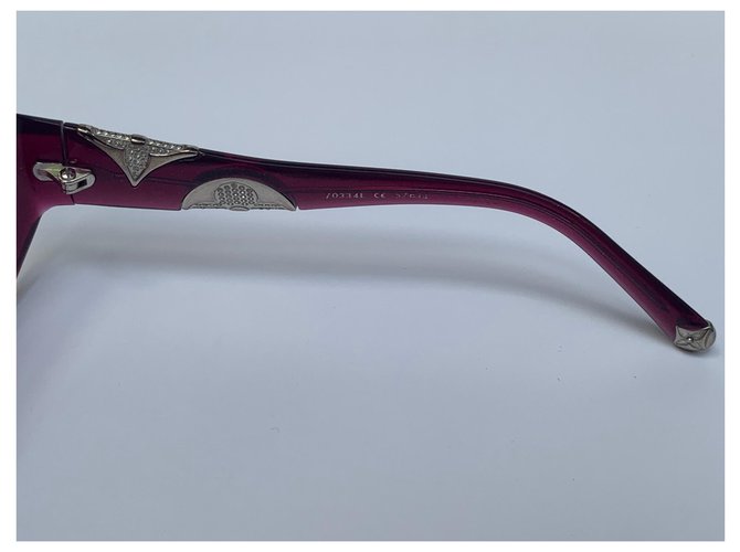 Louis Vuitton Iris PM Sonnenbrille Bordeaux - Ansicht 6