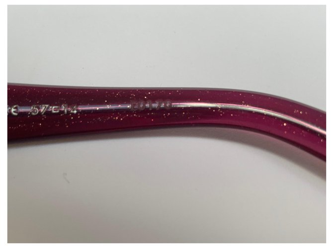 Louis Vuitton Iris PM Sonnenbrille Bordeaux - Ansicht 7