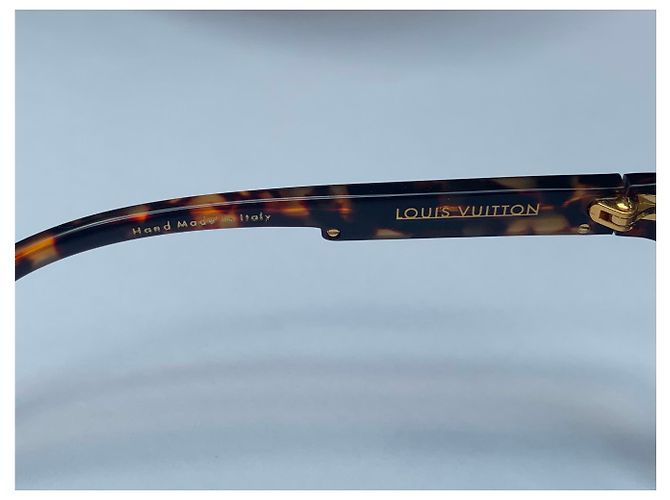 Louis Vuitton Gafas Marrón Tortuga Marrón oscuro - vista 4