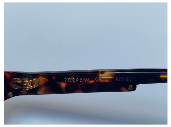Louis Vuitton Gafas Marrón Tortuga Marrón oscuro - vista 5
