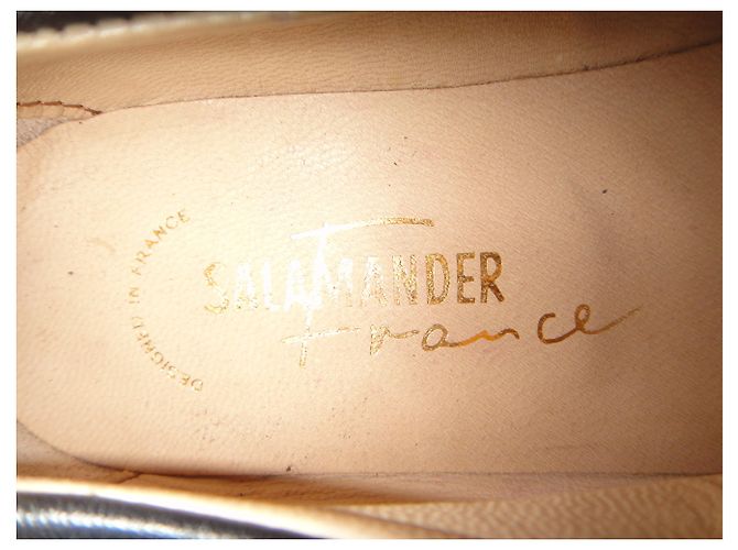 Autre Marque Derby vintage Salamander p 36,5 Blu scuro - vista 2